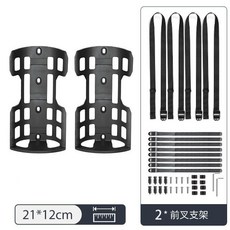NEWBOLER 自行車前叉包 5L 全防水長途旅行掛包, 1個, 2个前叉座