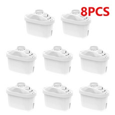 BRITA MAXTRA 워터 필터 카트리지 정화 주전자 활성 탄소 표준 한국 버전 라이너는 사용할 수 없습니다, 8 PCS