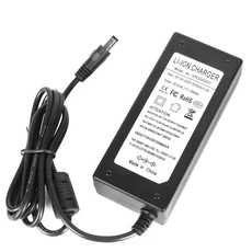 18650 배터리 충전기 4.2V 8.4V 12.6V 13.8V 3A 5A 10A 어댑터 전원 2 색 작동 표시 등 리튬, 01 US plug, 11 33.6V 2A