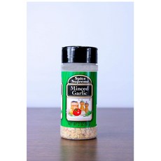 스파이스 슈프림 마늘 다진 3.5온스 셰이커 (12개 팩) Spice Supreme Minced Garlic, 1개, 99g
