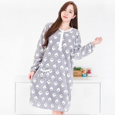 이라인 인조밍크 수면원피스 잠옷 8종 택1