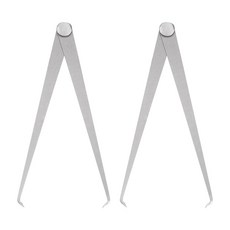 uxcell 유엑셀 고정 조인트 내측 캘리퍼 200mm 8인치 공구강 내경 측정기, 1개