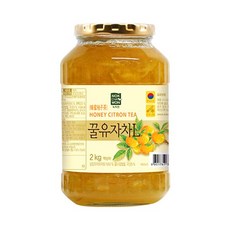 녹차원 꿀유자차 2kg 1개입 1개, 1개