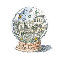 CIRE TRUDON 香氛蠟燭 CYRNOS 地中海, 1個, CYRNOS 地中海 270g