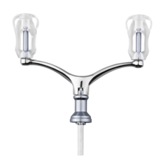 鋁合金捲線器手把, 銀色