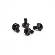 컴튜 컴퓨터 파워서플라이 & 케이스 PCI 슬롯 조립 나사 볼트 (4개입), 블랙, 4개