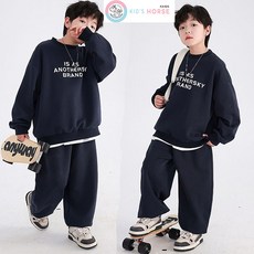 키즈목마 가을신상 남아 츄리닝 주니어 운동복 트레이닝복 티셔츠세트 379