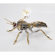 金屬拼圖 拼裝模型 DIY 聖誕交換禮物, 1個, 金鋼狂蜂