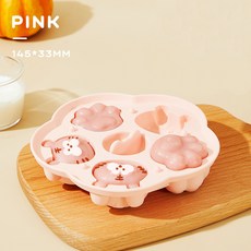 安扣寶寶輔食蒸糕模具 嬰幼兒食品級可蒸糕點米糕 耐高溫烘焙蛋糕, 1個