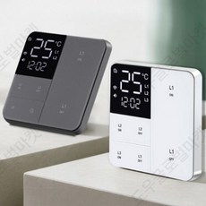 유럽형온도조절기 보일러 스위치 난방 원격 무선 스마트 와이파이 원격제어 전등 스위치 자동화 제어 편리한 조명 시스템 리모컨 터치식 전기스위치, 도요새 앱 삼각 화재 PC 모델