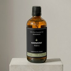 레노포프 천연 에센셜오일 & 블랜딩오일 35종 테라퓨틱등급, 1개, 27.하모니, 100ml