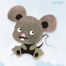 데코샌드 액자만들기 141번 쥐띠해 십이지신 모래아트 꼬메빔보 픽앤코401