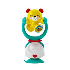 HolaLand 轉轉樂 動物造型吸盤玩具 餐椅吸盤 安撫玩具 匯樂, 功夫熊, 1個