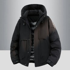 運動休閒工裝夾克 冬裝加厚保暖棉服 短款衝鋒外套