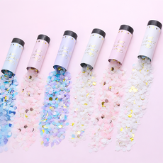 파티하마 대용량 종이 꽃가루 컨페티 파티, 6개, 드림믹스