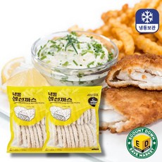 기타 겉바속촉 냉동 생선까스 1kg (20입) x 2팩, 2개