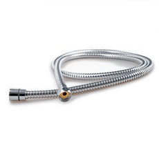 1.5-2米花灑軟管冷熱花灑高壓管銅帽不鏽鋼電鍍雙扣軟管, 電鍍1.2米(銅芯銅帽):如圖, 1cm