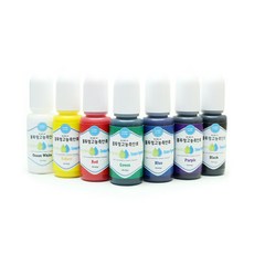 레진아트용 불투명고농축안료(Opaque Color)10ml-선택, Red, 1개