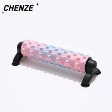 CHENZE 폼롤러 마사지 롤러 근육 이완 요가 필라테스 스트레칭 지지형 롤링 스틱, 1개, 컬러의