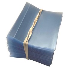 Supplement and Supply 핫소스 병 Woozy 병 튜브 및 기타 좁은 용기용 45 x 52mm 투명 천공 수축 밴드 [호환 직경: 2.5cm(1인치)] - 2, Supplement and Supply 핫소스 병, W