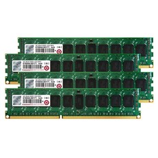 Transcend 16GB (4GB x 4 키트) JetMemory DDR3- 1333 ECC 등록 DIMM 2Rx8 Mac Pro 2009년 초반용 (TS16GJMA533N), 키트, 16 GB