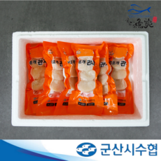[군산시수협] 자연산 키조개관자 110g이상 6팩, 1개