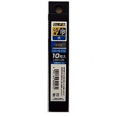 OLFA高碳鋼折刃特専黒刃LBB-10LBB10K折斷刀片Ltd-07 Ltd08 CMP-2, 1個