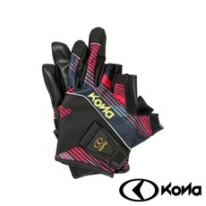 KONA 三指釣魚手套 磁吸式魚鉤收納, 1個, KN-9602,L