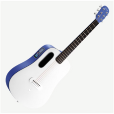 LAVA MUSIC LAVA ME Play 智能HPL吉他 藍白色 旅行吉他, 詳見包裝