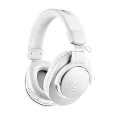 오디오 테크니카 ATH-M20x 프로페셔널 스튜디오 모니터 헤드폰 블랙(AUD ATHM20X), White, Wired