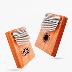 칼림바 손가락 엄지 피아노 휴대용 미니 악기 헤드 카림바 게코 네코즈 루아우 입문용, 17음 기본형, 17음 기본형