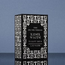 臺灣發貨-The Golden Thread Tarot cards金/銀綫萊德韋斯特維特偉特初學者, 1個, 銀線萊德韋特塔羅套裝