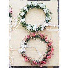 LH 플로리아 화관 4가지 (촬영용 머리띠 & 인테리어 겸용), 믹스