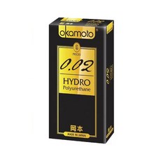 岡本Okamoto 0.02 Hydro 水感勁薄保險套, 1個, 6個裝