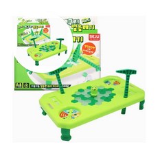 쌍문상회 얼음깨기 깨기 가족 친목 보드 게임 얼음 회전판 장난감 개구리 40872EA, 본상품