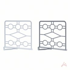용군스토어 선반 나눔 파티션 나눔용품, 화이트