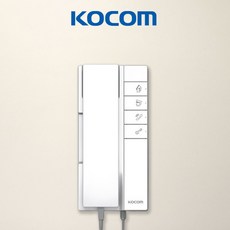 코콤 디지털 4선 버스 방식 경비실 아파트 통화 도어폰 인터폰 K4M IP-4T