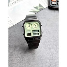 CITIZEN 星辰 ANA-DIGI TEMP 夜行者雙顯電子腕錶 JG2147-85X 原廠公司貨