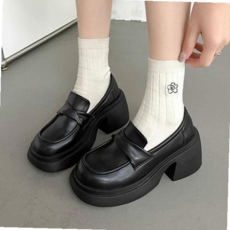 페니로퍼 2컬러 여성 통굽 DS-CC491