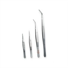 304不鏽鋼鑷子 14cm 30cm 棉花鑷子 鑷子 水草夾 不鏽鋼鑷子 多肉鑷子 花草夾, 1個, 彎型 14cm (304)