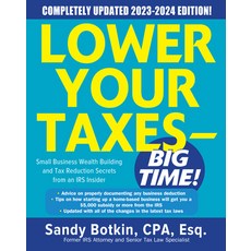 (영문도서) Lower Your Taxes - Big Time! 2023-2024: Small Business Wealth Building and Tax Reduction Secr... Paperback, McGraw-Hill Companies, English, 9781265045685