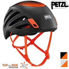 Petzl SIROCCO 輕量岩盔 攀岩頭盔 登山頭盔 A073DA A073DA03, 白橘,M/L, 1個