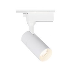 라인조명 LED 에코 원통 COB 일체형 레일조명 화이트바디, 6. 주백(아이보리빛) 20w, 1개