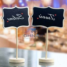 오나스2호 블랙보드 팻말꽂이 1P 텃밭이름표팻말