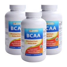 Best Naturals BCAA 膠囊無麩質和無糖, 3個, 400 件