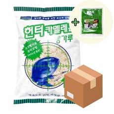 벵에직빵 사은품증정 낚시여행 헌터 카멜레온 빵가루 벵에돔 미끼 1박스 12개입 집어제 압맥 크릴 파우더, 750g, 12개