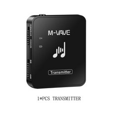 M-Wave Wp-10 2.4G 무선 이어폰 모니터 헤드폰 무선 시스템 이어폰 스테이지 오디오 송신기 수신기 스테레오 M8 용, 1 pcs Transmitter, 9.1 pcs Transmitter, 1개