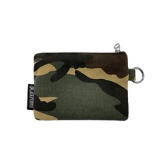 [블랙퍼플] 빈티지 카모 코인 월렛 Vintage Camo Coin Wallet_Khaki Beige