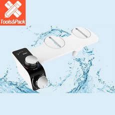 기계식비데 무전원 냉온수 겸용 판넬형 무전원 수동 비데 MBI-110, 고객직접설치, MBI-452(H)(냉온수 겸용)