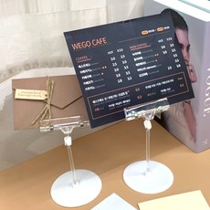 스탠드형 집게 쇼클립 메모홀더 대